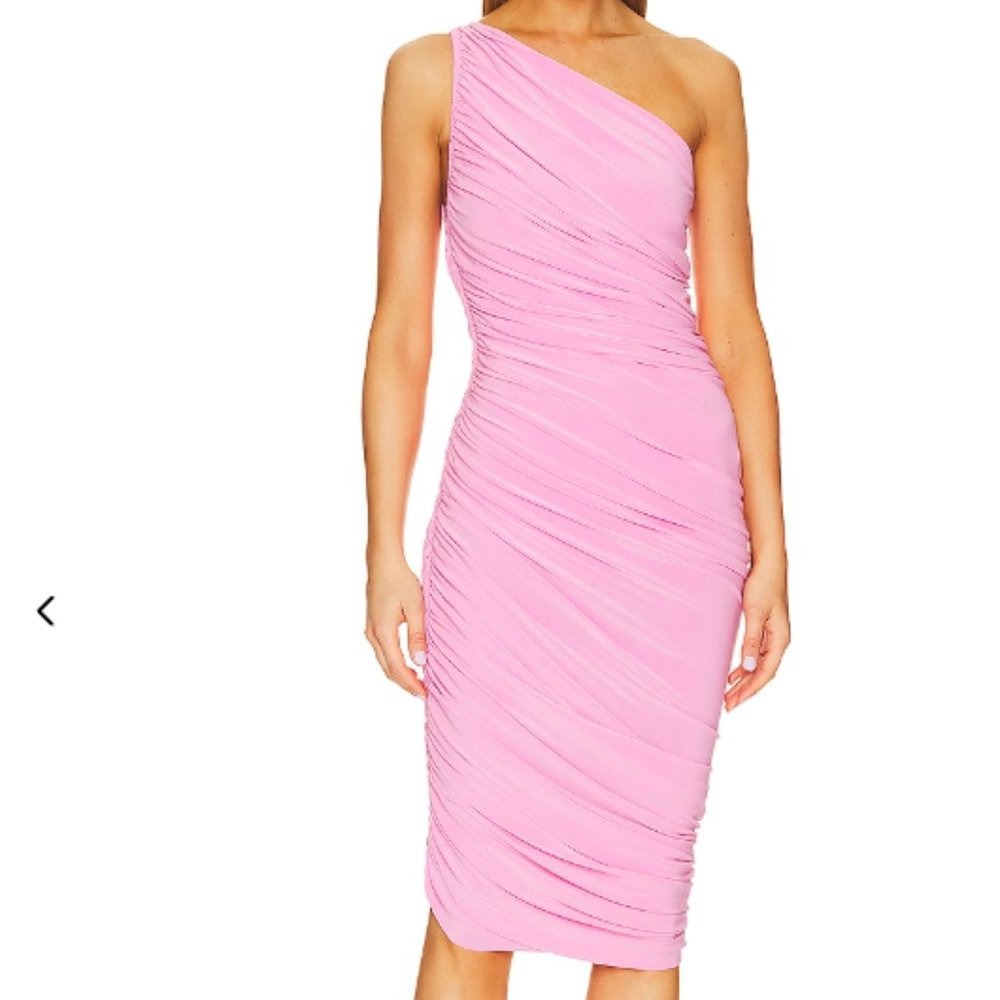 NWT Normal Kamali Diana One Shoulder Dress